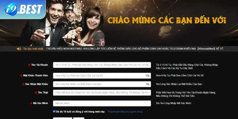 Lý do cược thủ chọn đăng ký I9Bet