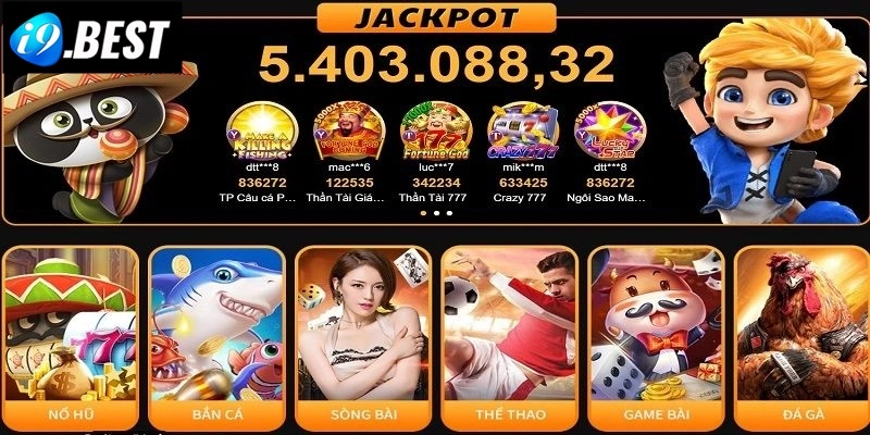 Giới thiệu I9Bet - Kho game đổi thưởng khổng lồ